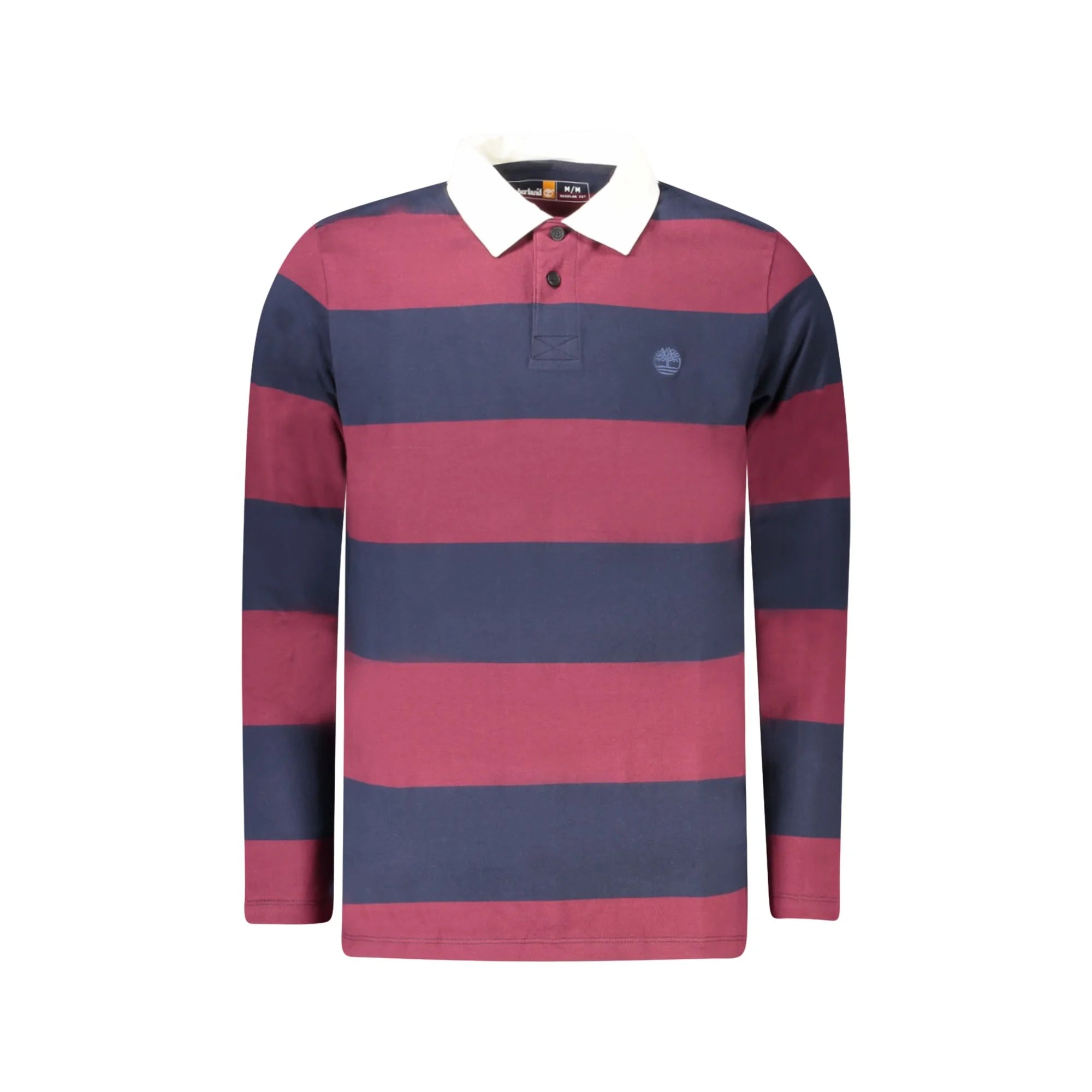 Timberland Polo Maniche Lunghe Uomo Rossa Ricamo Rosso - foto prodotto